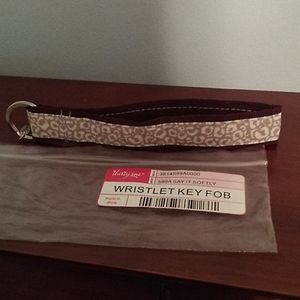 New thirty one wristlet key fob